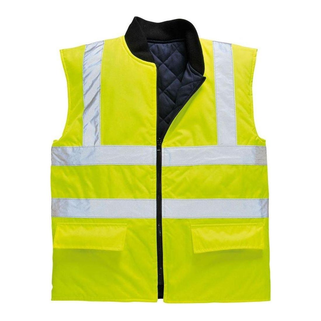 Portwest Hi - Vis Vendbar Bodywarmer S469 - Sikkerhedsgiganten