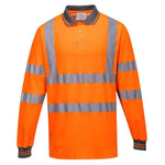 Portwest Langærmet Cotton Comfort Polo S271 - Sikkerhedsgiganten