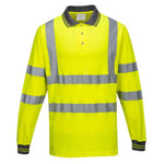 Portwest Langærmet Cotton Comfort Polo S271 - Sikkerhedsgiganten