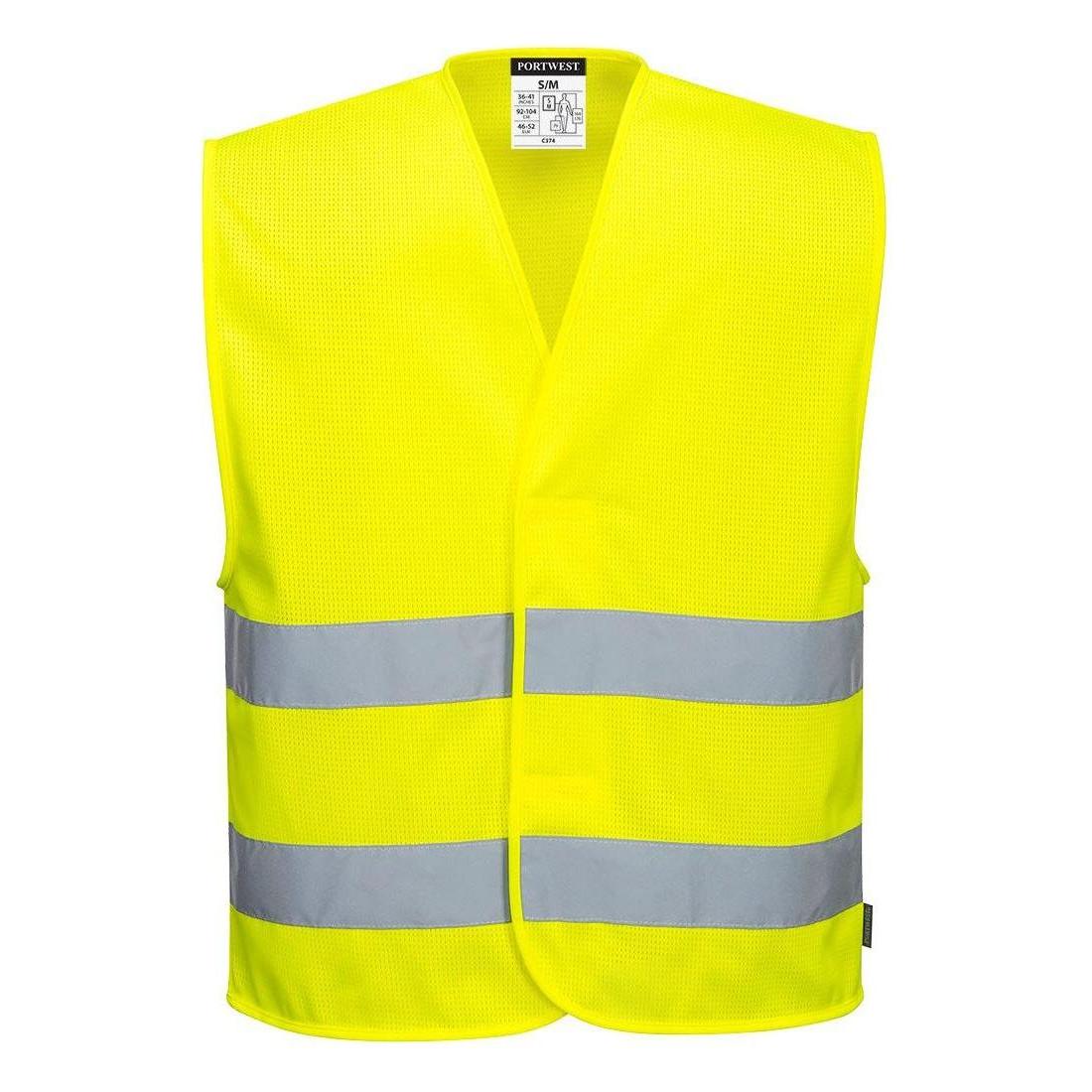 Portwest MeshAir hi - vis vest med 2 bånd C374 - Sikkerhedsgiganten