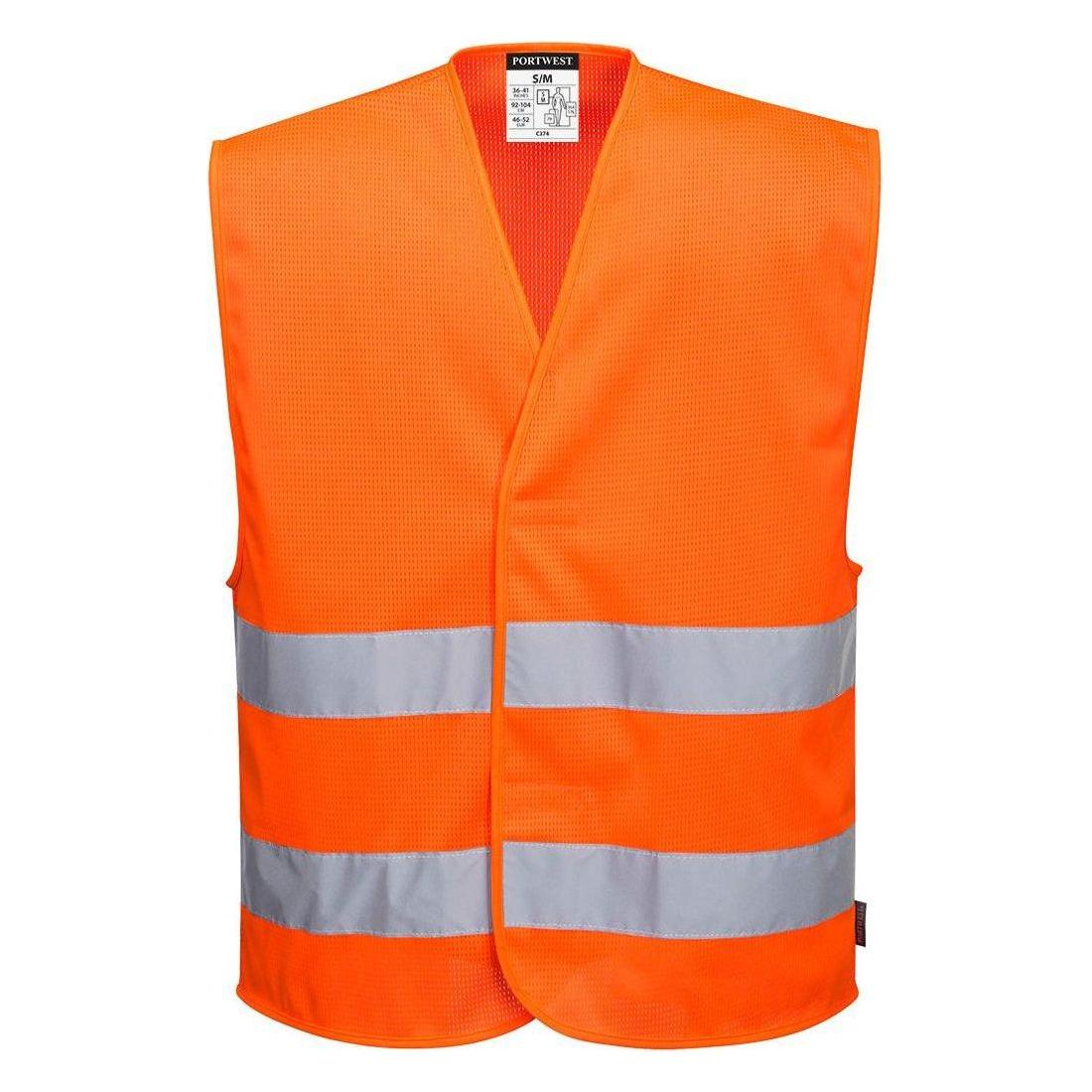 Portwest MeshAir hi - vis vest med 2 bånd C374 - Sikkerhedsgiganten