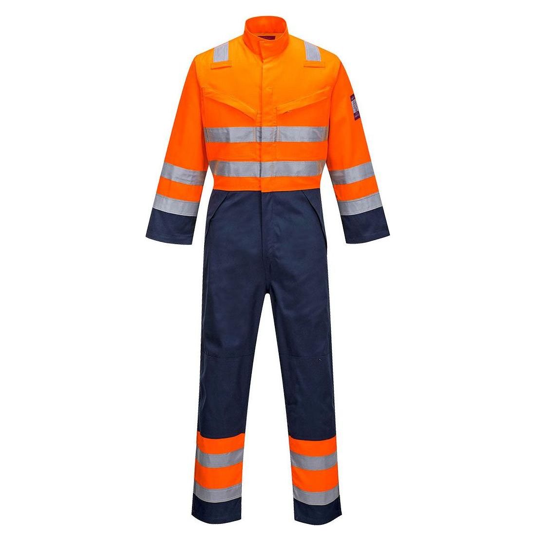 Portwest Modaflame RIS Navy/Orange Kedeldragt MV29 - Sikkerhedsgiganten