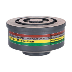 Portwest P920 - ABEK1 Kombinationsfilter m/ speciel gevind (4 pk)