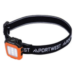 Portwest Pandelampe PA74 - Orange/Sort 200 lumen - Sikkerhedsgiganten