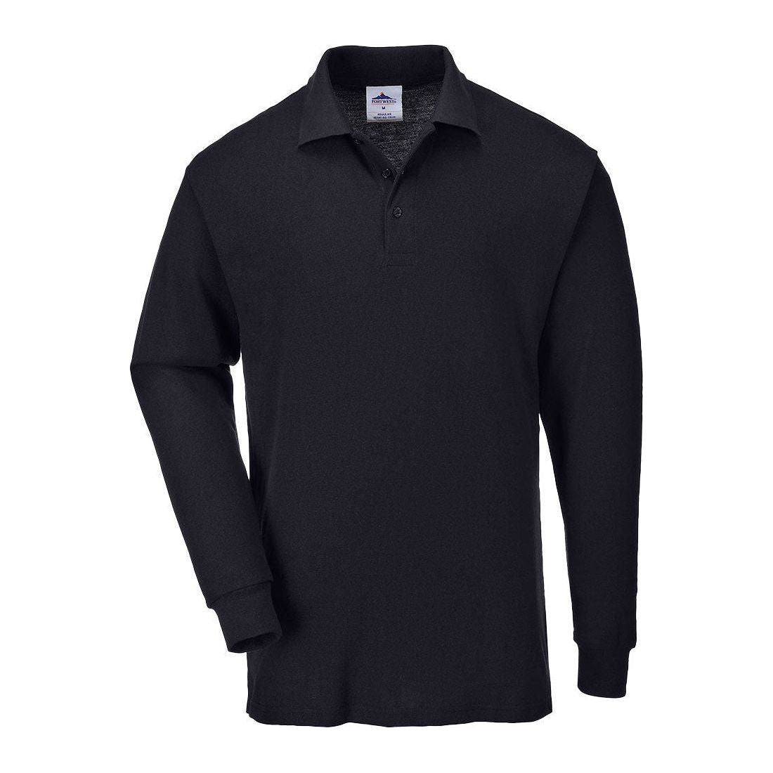 Portwest Polo T - shirt m. Lange Ærmer B212 - Sikkerhedsgiganten