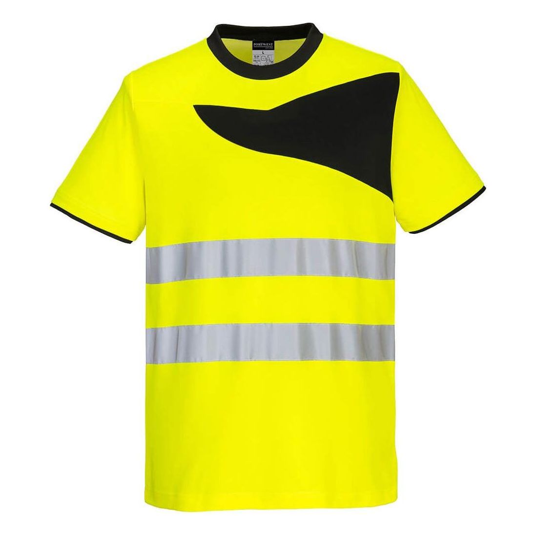 Portwest PW2 Hi - Vis t - shirt S/S PW213 - Sikkerhedsgiganten