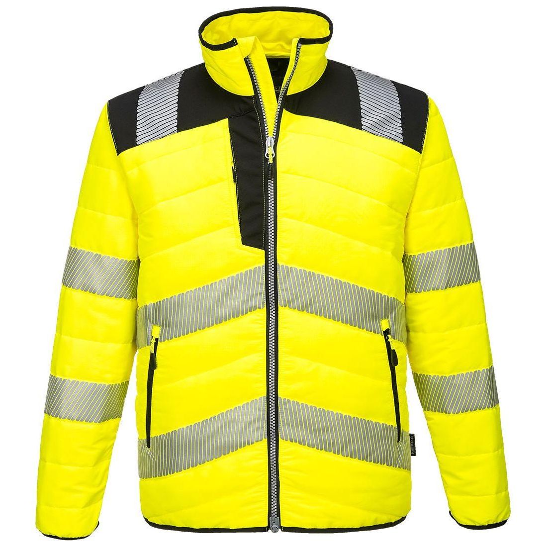 Portwest PW3 Hi - Vis Baffle Jakke PW371 - Sikkerhedsgiganten