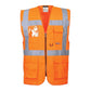 Portwest PW3 hi - vis Excutive vest S476 - Sikkerhedsgiganten