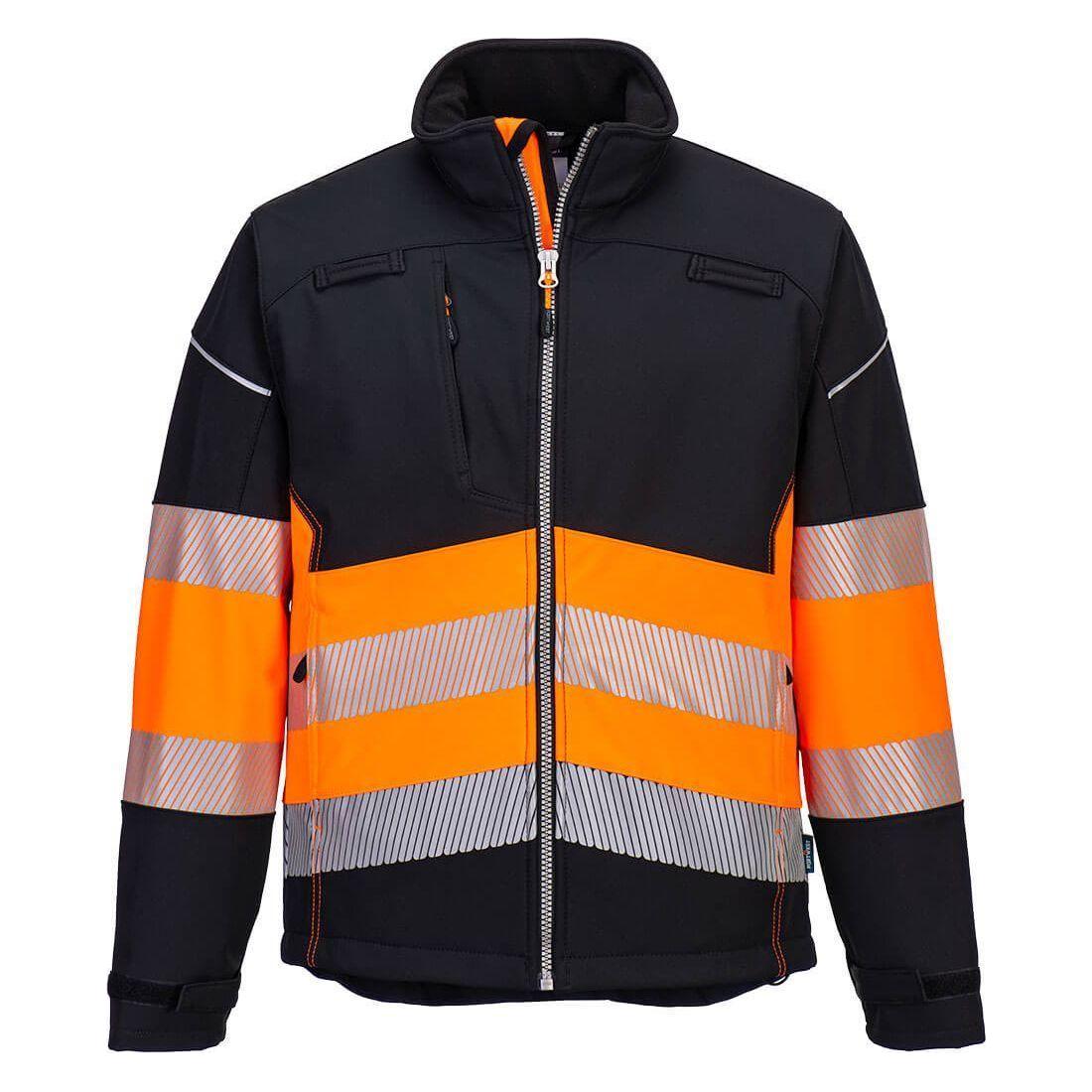 Portwest PW3 hi - vis kl. 1 softshell jakke PW375 - Sikkerhedsgiganten