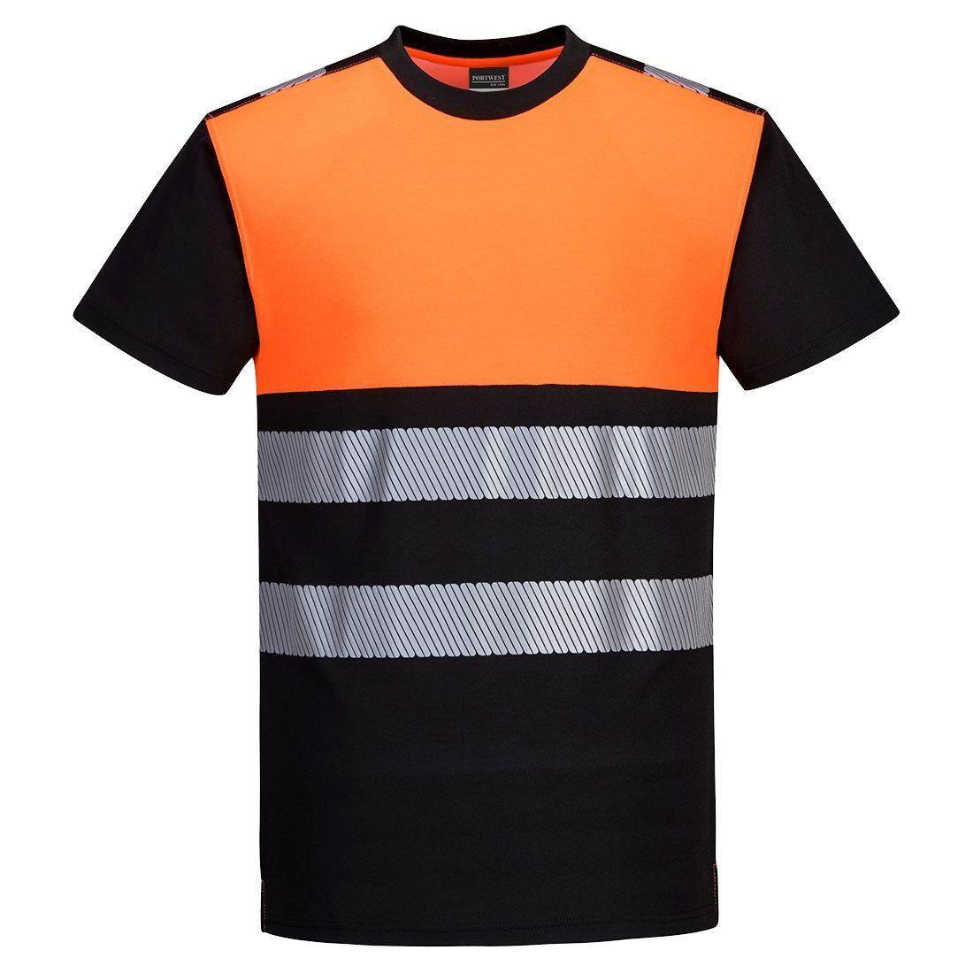 Portwest PW3 hi - vis kl. 1 T - shirt PW311 - Sikkerhedsgiganten