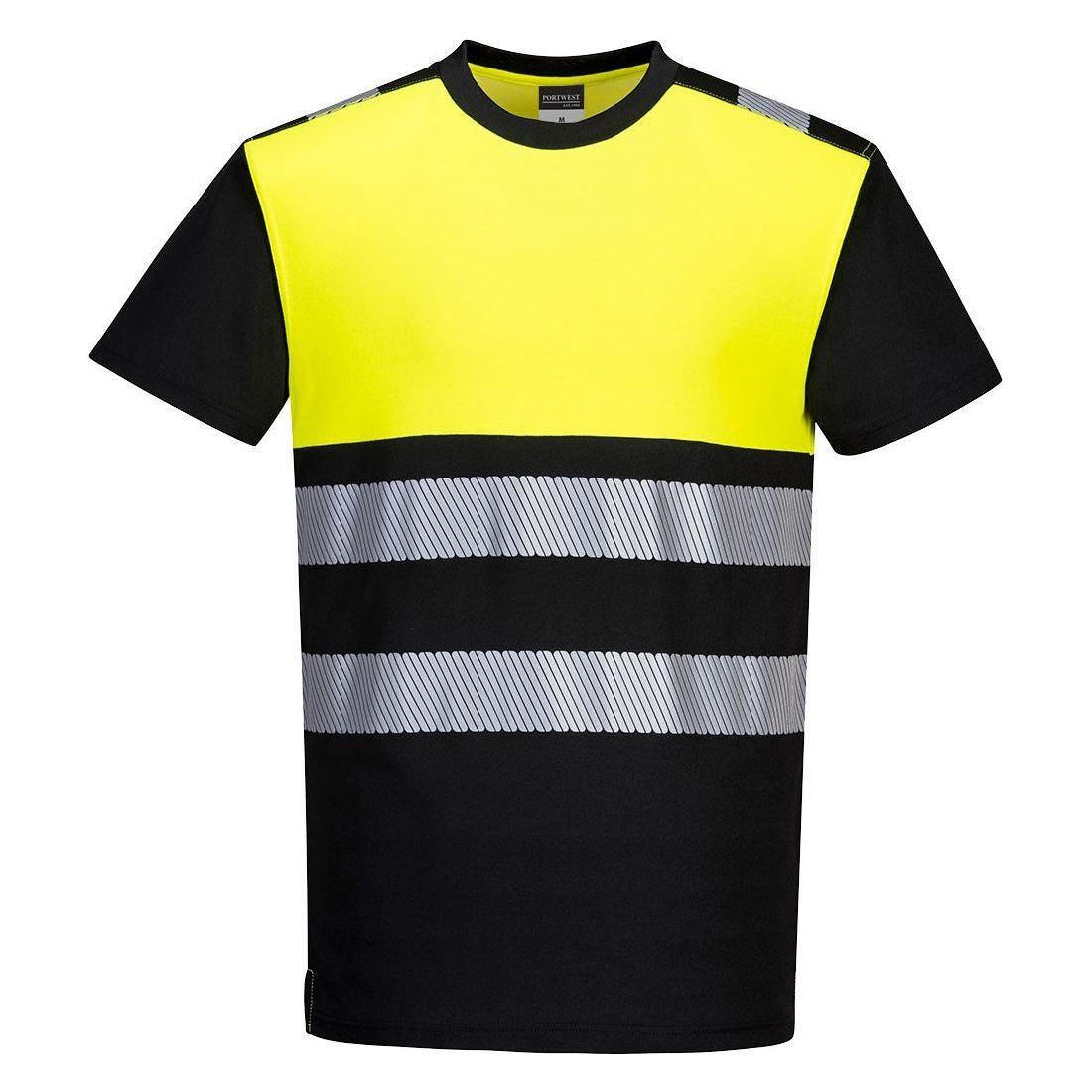 Portwest PW3 hi - vis kl. 1 T - shirt PW311 - Sikkerhedsgiganten