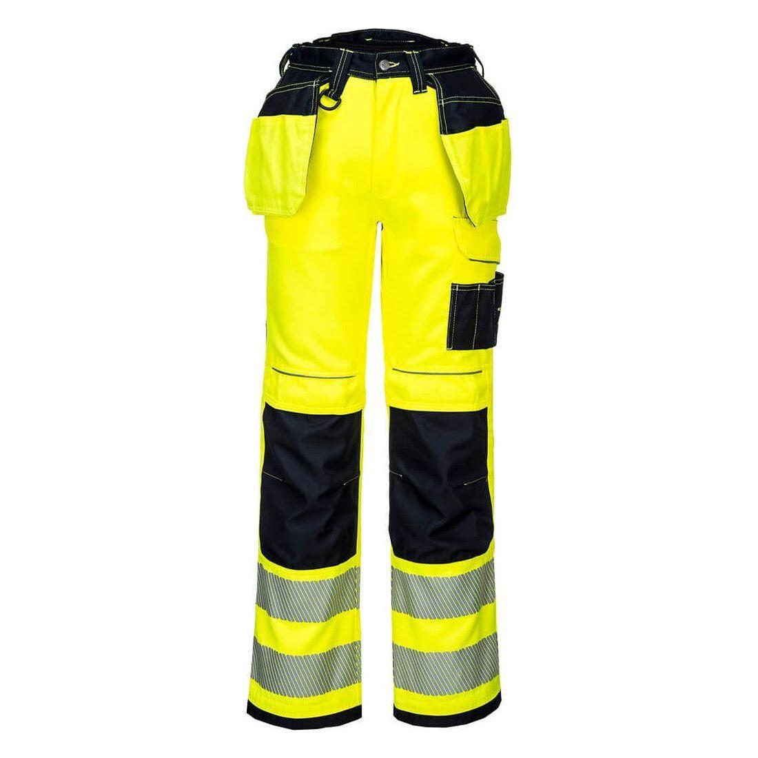 Portwest PW3 hi - vis stretch bukser med hængelommer PW306 - Sikkerhedsgiganten