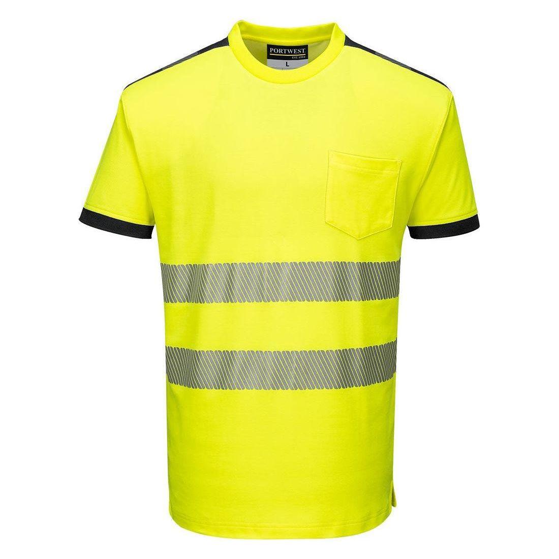 Portwest PW3 Hi - Vis T - shirt S/S T181 - Sikkerhedsgiganten