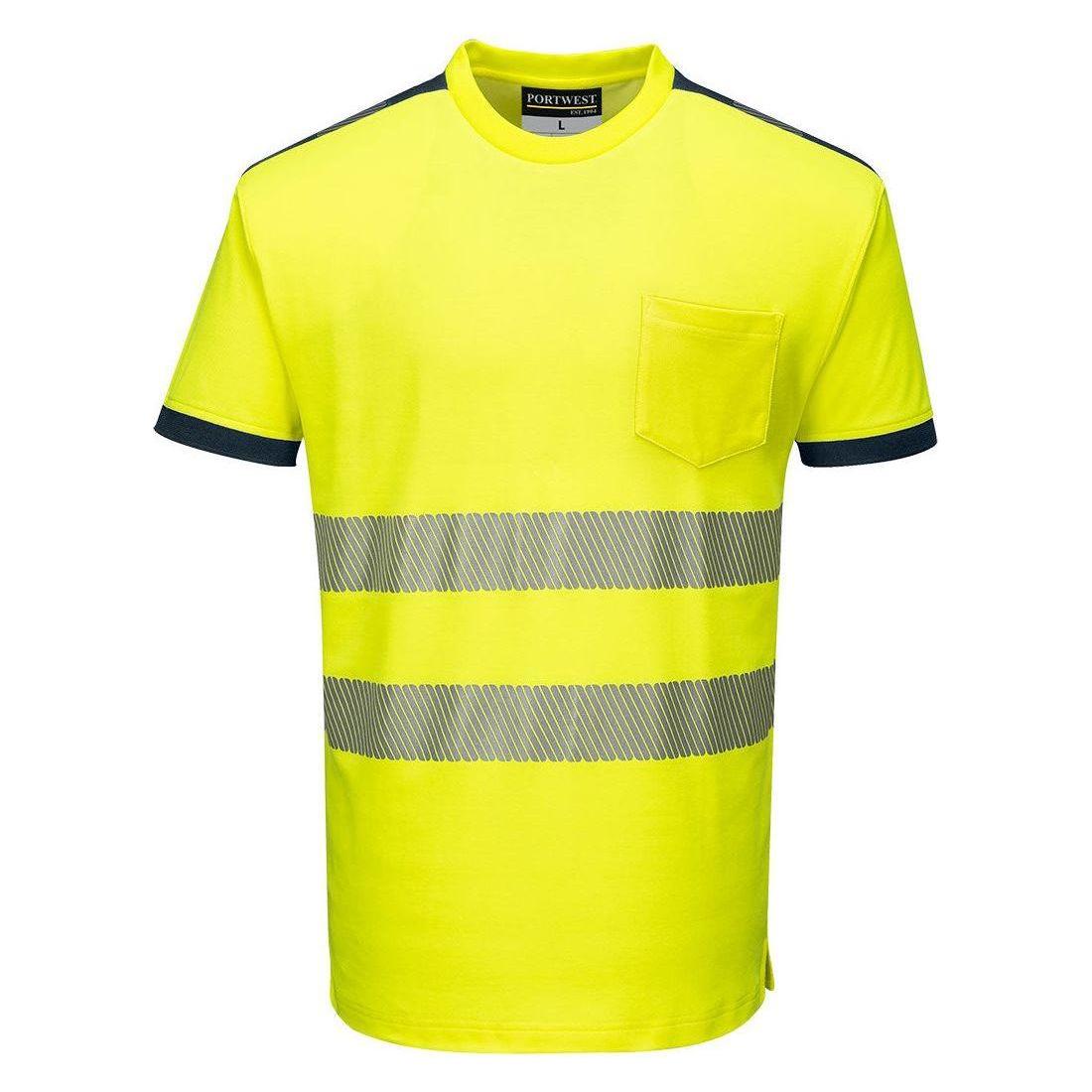 Portwest PW3 Hi - Vis T - shirt S/S T181 - Sikkerhedsgiganten