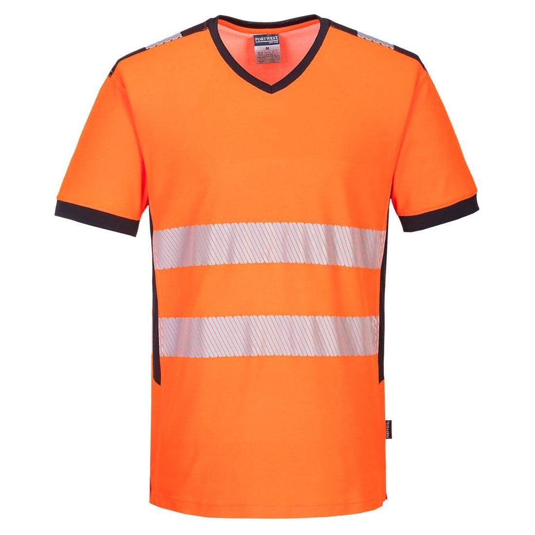 Portwest PW3 hi - vis v - hals t - shirts PW310 - Sikkerhedsgiganten