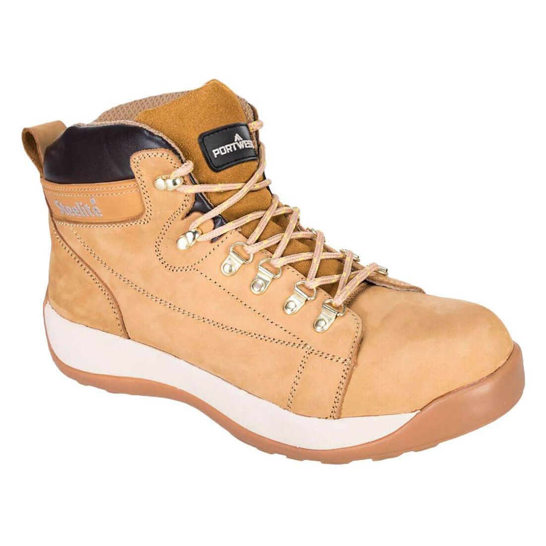 Portwest Steelite Mid Cut Nubuck - Støvle SB HRO FW31 - Sikkerhedsgiganten