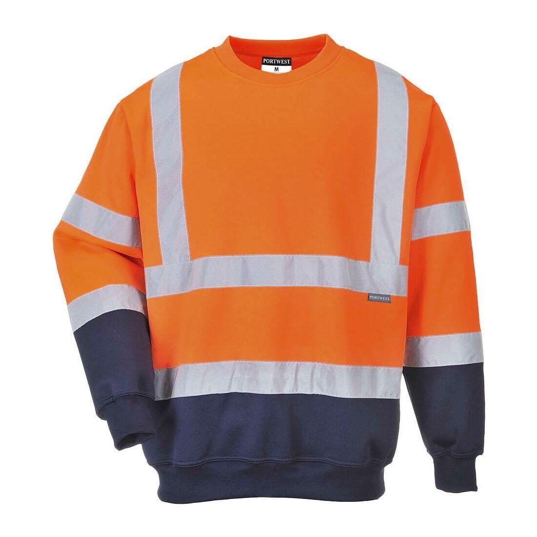 Portwest Two Tone Hi - Vis Sweatshirt B306 - Sikkerhedsgiganten