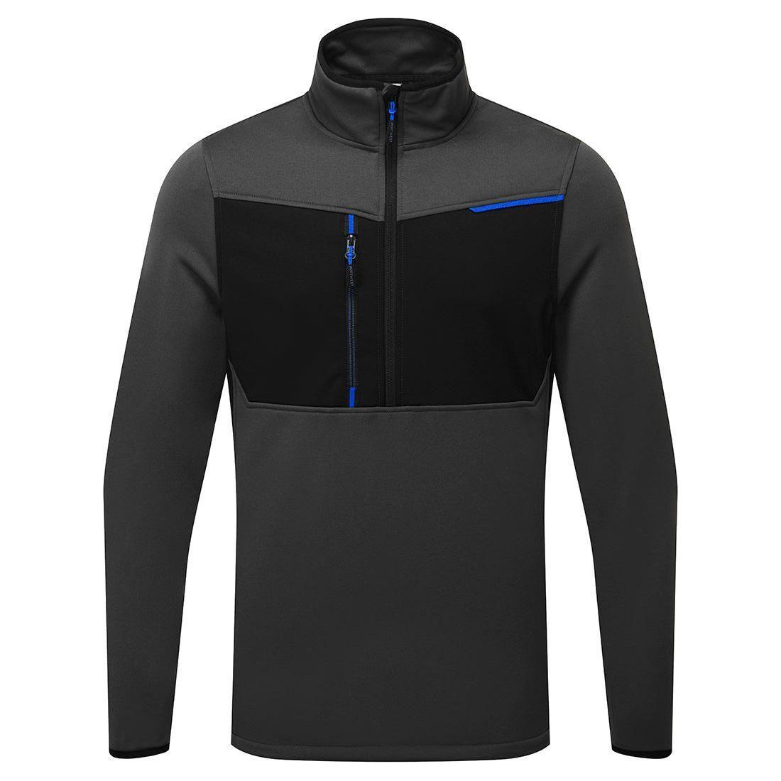 Portwest WX3 kort lynlås tech fleece T755 - Sikkerhedsgiganten