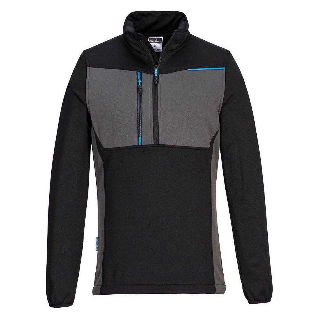 Portwest WX3 kort lynlås tech fleece T755 - Sikkerhedsgiganten