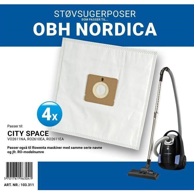 POSE OBH/ROWENTA CITY SPACE RO2610/2611, VO2611 - 4 stk. - Sikkerhedsgiganten