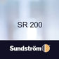 Sundstrøm SR-200 silikone helmaske polykarbonat visir