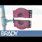 Brady Ventil Lockout Justerbar Ø2,5-16,5 cm