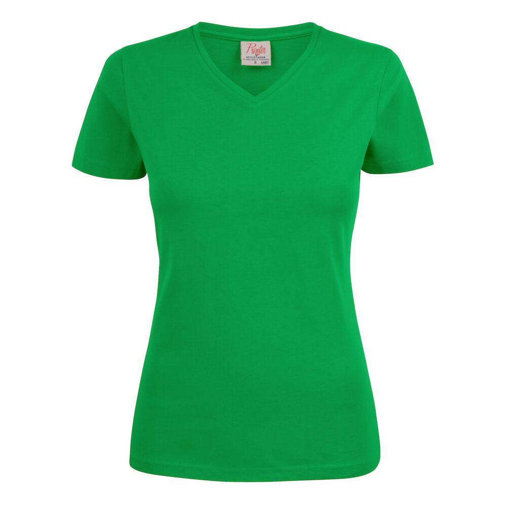 Printer Heavy v - neck dame 2264025 - Sikkerhedsgiganten