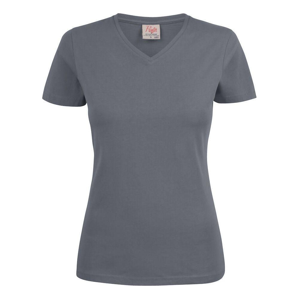 Printer Heavy v - neck dame 2264025 - Sikkerhedsgiganten