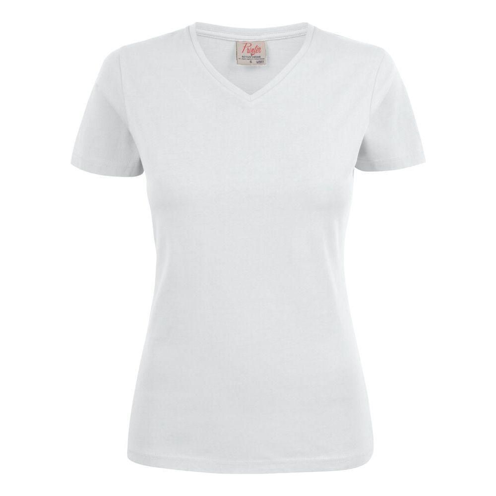 Printer Heavy v - neck dame 2264025 - Sikkerhedsgiganten