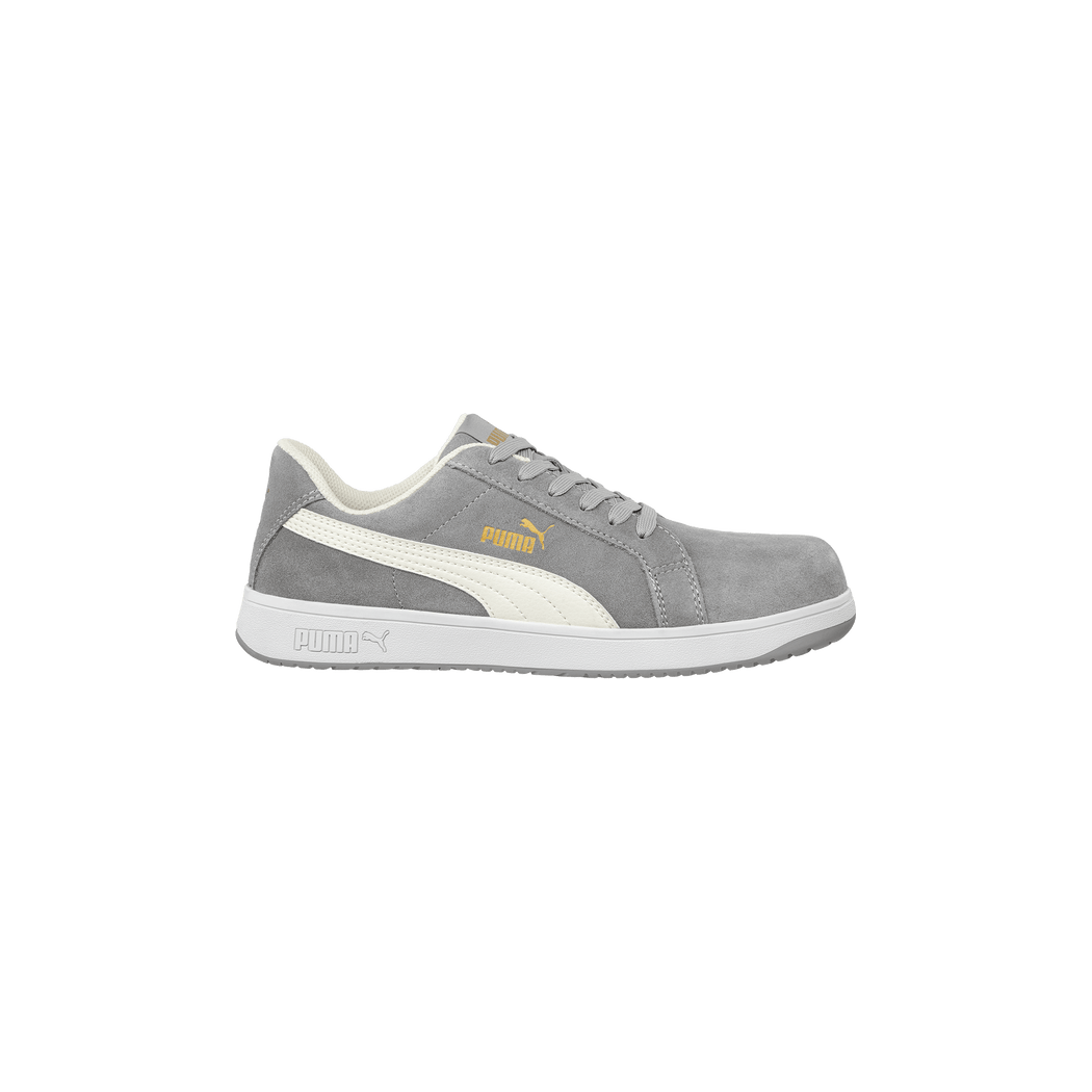 Puma Iconic Sikkerhedssko S1PL ESD Grey Low - Sikkerhedsgiganten Fodtøj