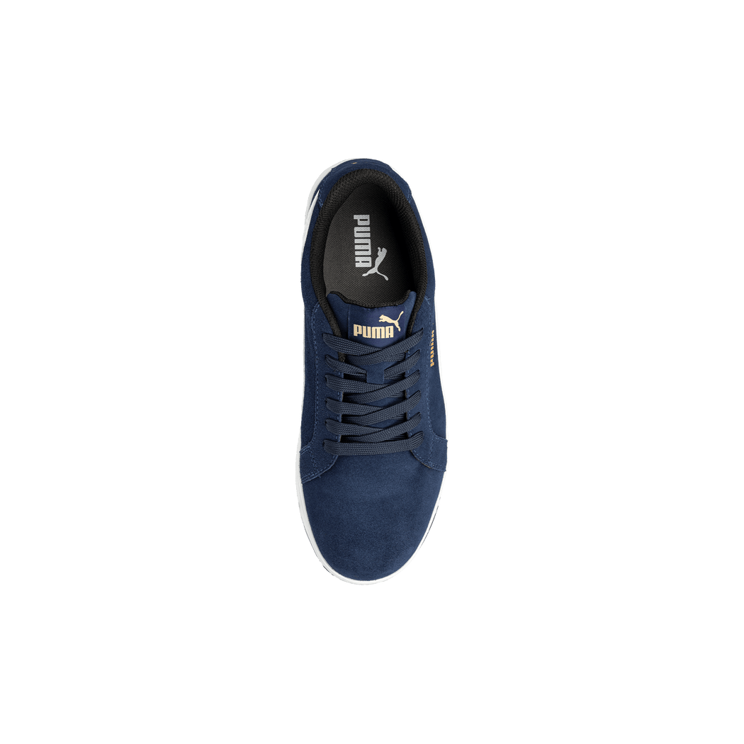 Puma Iconic Sikkerhedssko S1PL ESD Navy Low - Sikkerhedsgiganten Fodtøj
