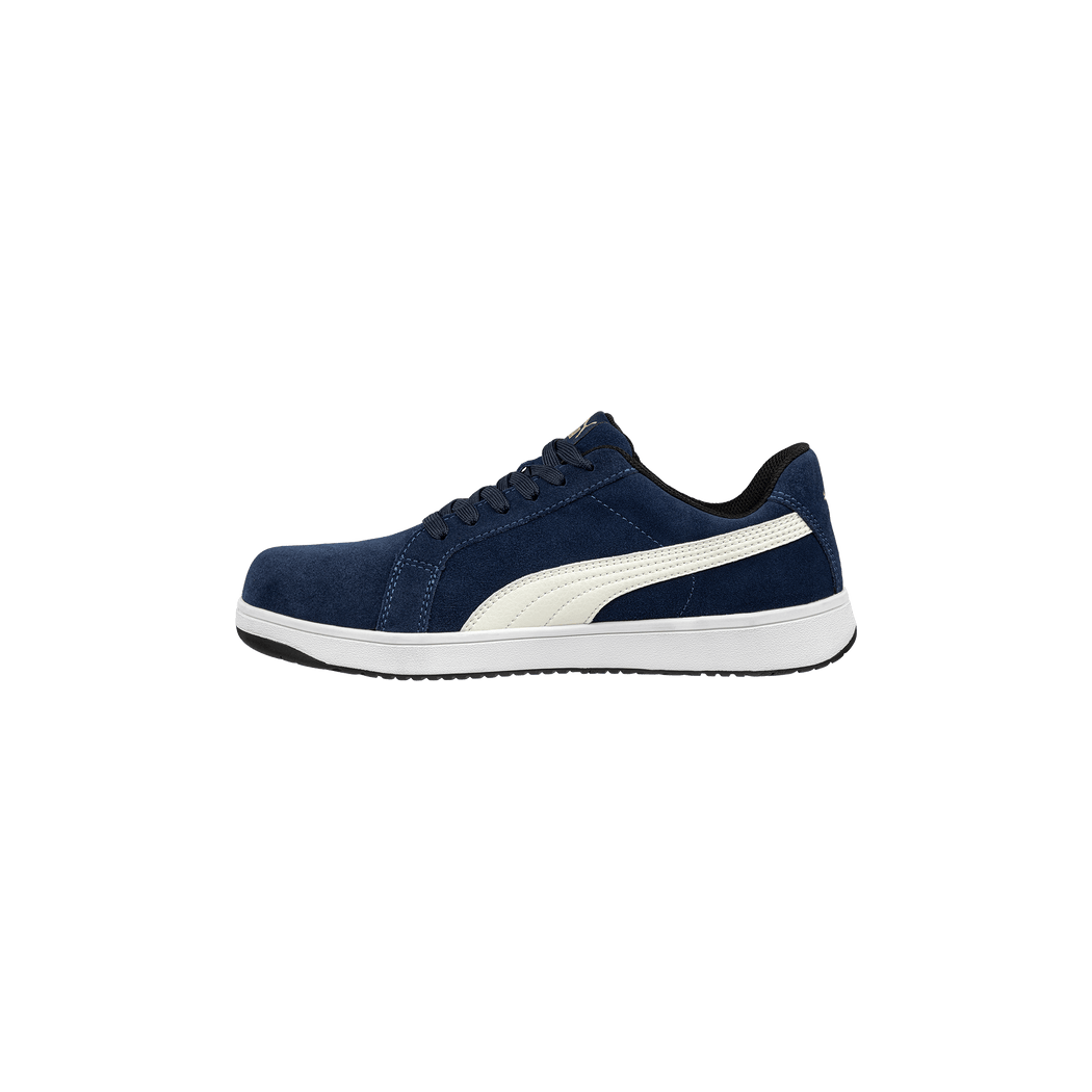 Puma Iconic Sikkerhedssko S1PL ESD Navy Low - Sikkerhedsgiganten Fodtøj