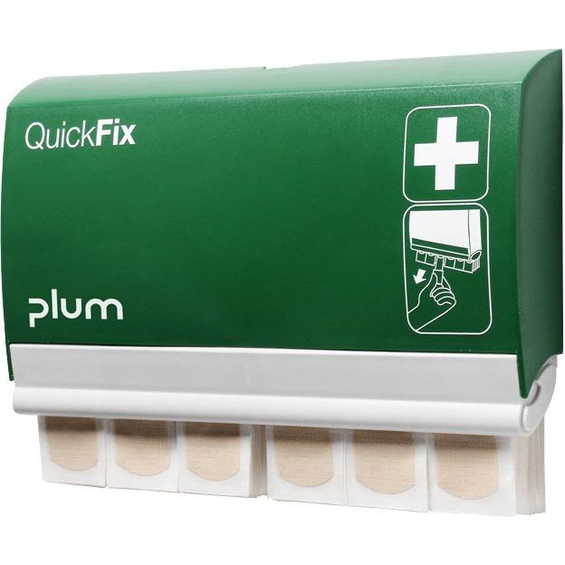 QuickFix Plaster dispenser med 2 x elastic refiller - Sikkerhedsgiganten