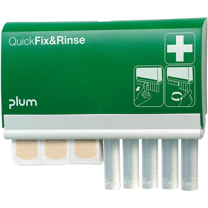 QuickFix&Rinse Dispenser 45 elastic fabric 5x20ml CE - Sikkerhedsgiganten