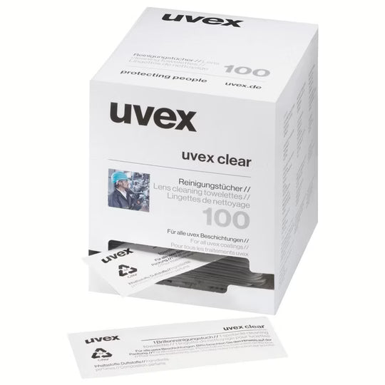 renseservietter-uvex-clear-100