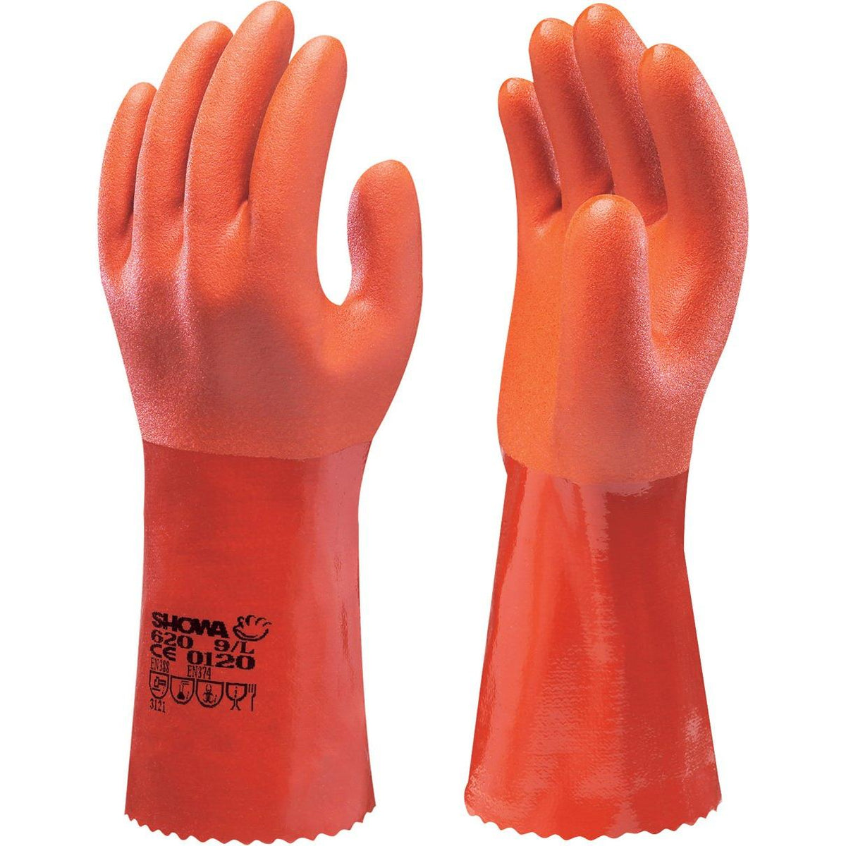 Showa PVC 620 orange - Sikkerhedsgiganten