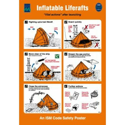 Sign IMO 1003 Inflatable liferaft 125202 - Sikkerhedsgiganten