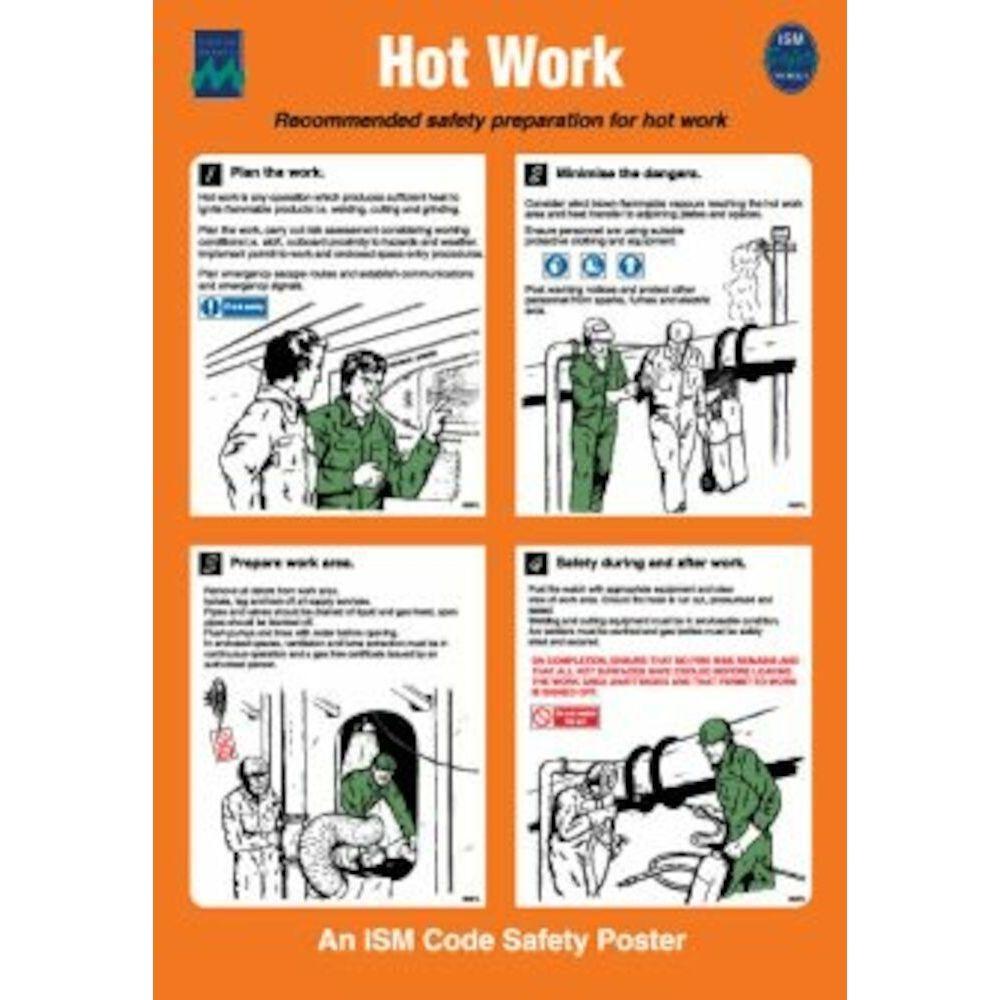 Sign IMO 1024 Hot work 125217 - Sikkerhedsgiganten