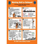 Sign IMO 1025 Working aloft or outboard 125218 - Sikkerhedsgiganten