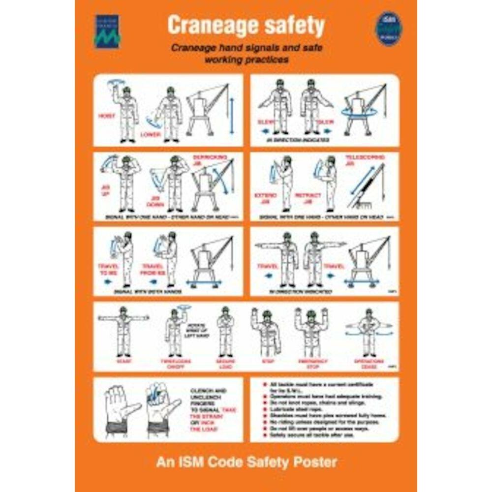Sign IMO 1030 Craneage safety 125220 - Sikkerhedsgiganten