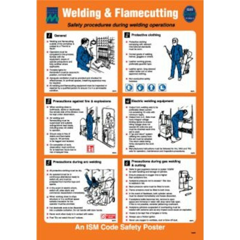 Sign IMO 1033 Welding & flamecutting 125224 - Sikkerhedsgiganten