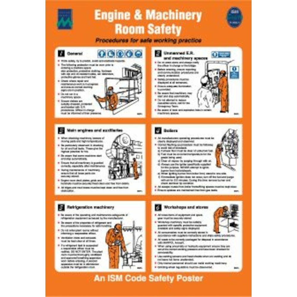 Sign IMO 1035 Engine & machinery room safety 125226 – Sikkerhedsgiganten
