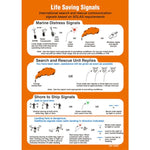 Sign IMO 1059 Life Saving Signals (Double Sided) 125235 - Sikkerhedsgiganten
