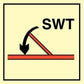 Sign IMO A class self closing semi - watertight fire door 104244 - Sikkerhedsgiganten