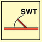 Sign IMO A class semi - watertight fire door 104250 - Sikkerhedsgiganten