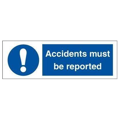 Sign IMO Accidents must be reported 106210 - Sikkerhedsgiganten