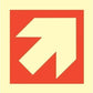 Sign IMO Arrow to corner 105006 - Sikkerhedsgiganten