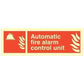 Sign IMO Automatic fire alarm control unit 105055 - Sikkerhedsgiganten