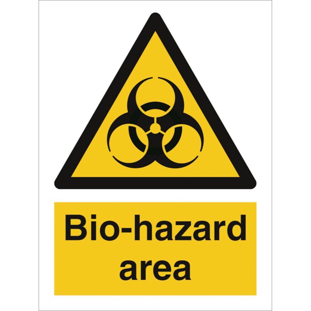 Sign IMO Bio - hazard area 107102 - Sikkerhedsgiganten