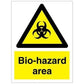 Sign IMO Bio - hazard area 107102 - Sikkerhedsgiganten